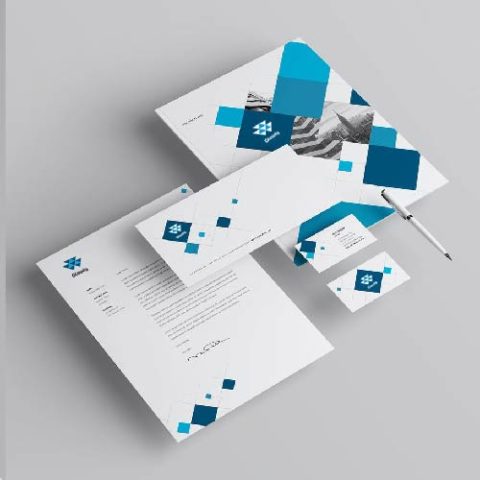 bX branding & creative work — Corporate identity