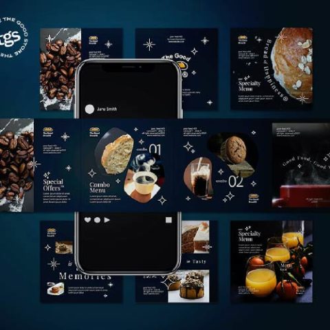 bX social media management work — Social creative