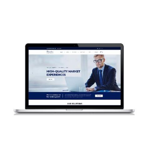 bX web design work — Landing page