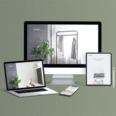 bX web design work — Website redesign